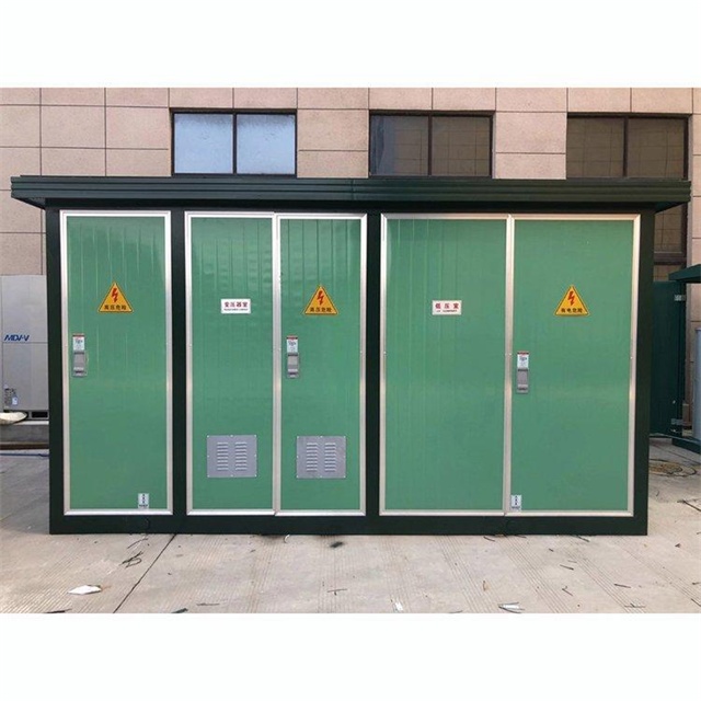 衡山1600KVA欧式箱式变压器